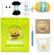 Cornelius the Bee, The Woobles Beginner Crochet Kit