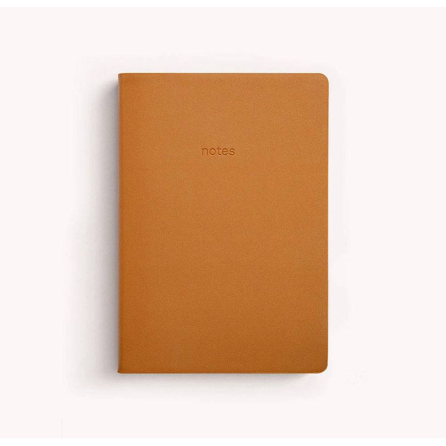 Vegan Leather Notebook - Tan