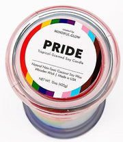 Rainbow Pride Candle