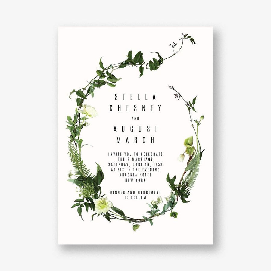 Chincoteague Wedding Invitation