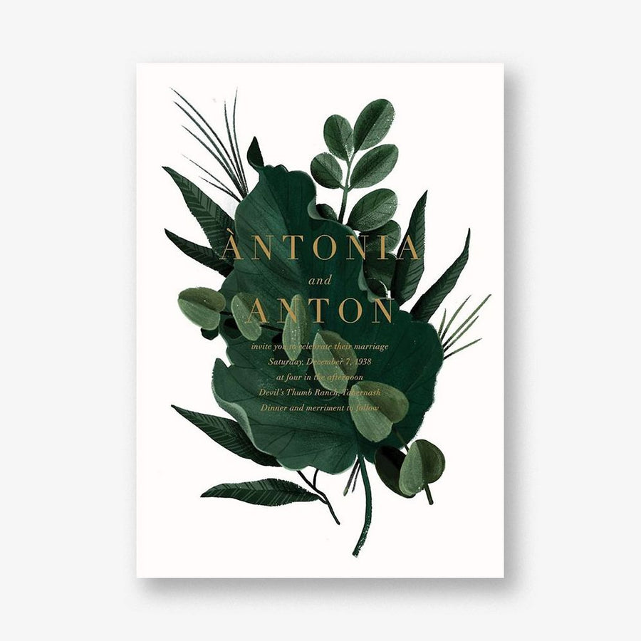 Herrgarde Wedding Invitation