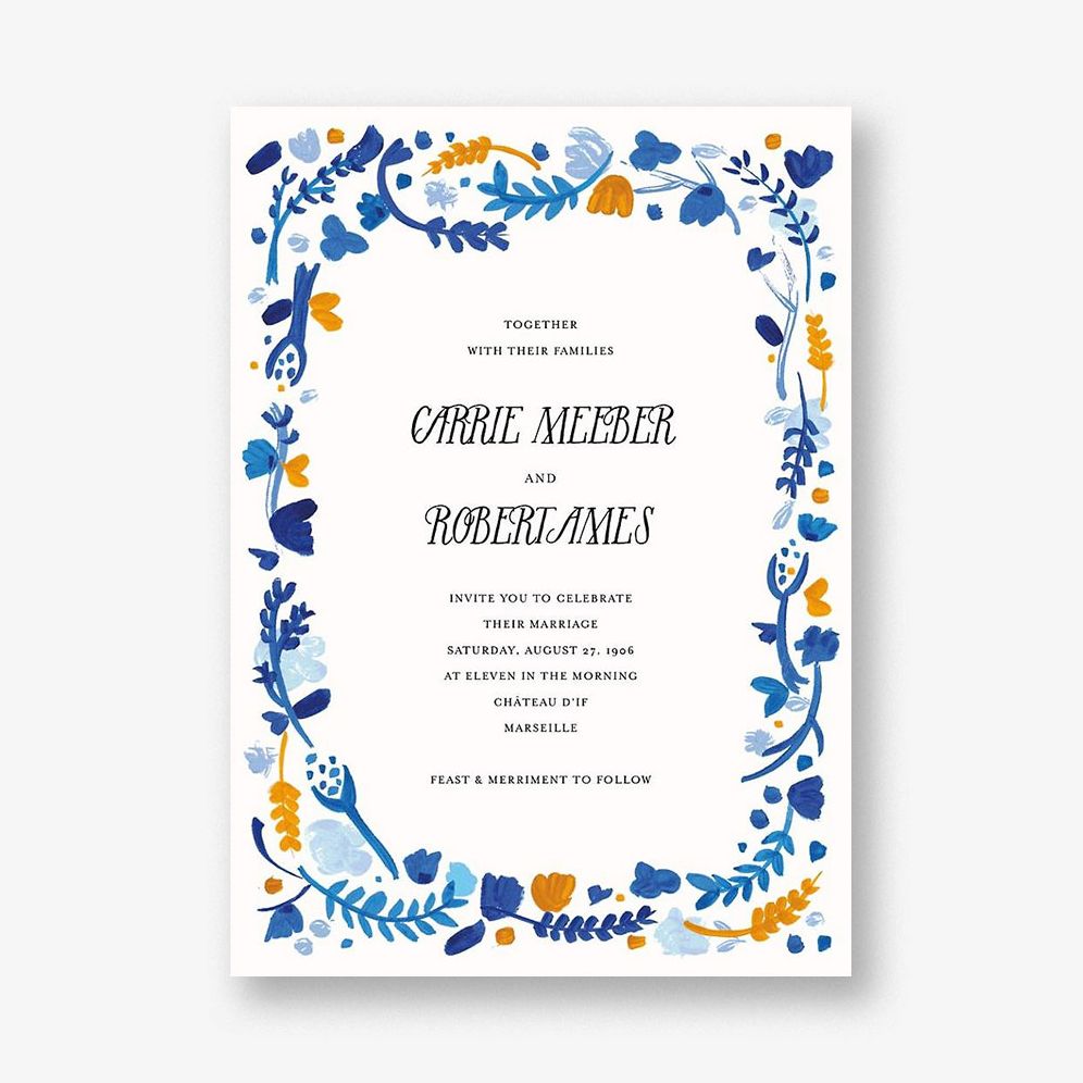 Miss Lila Wedding Invitation