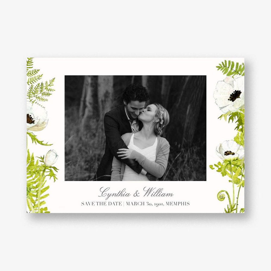 Naiad Photo Save the Date Card