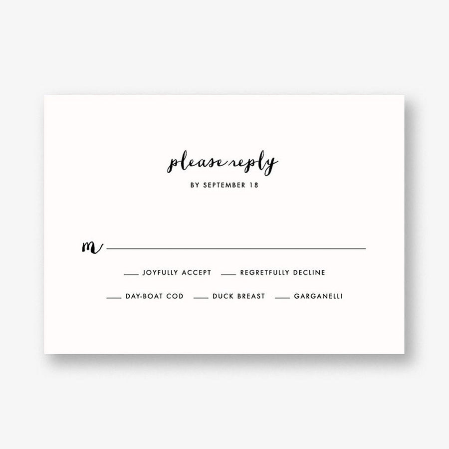 October Herbarium Response Card