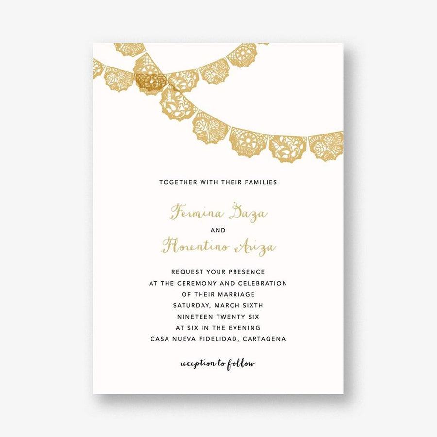 Tulum Wedding Invitation