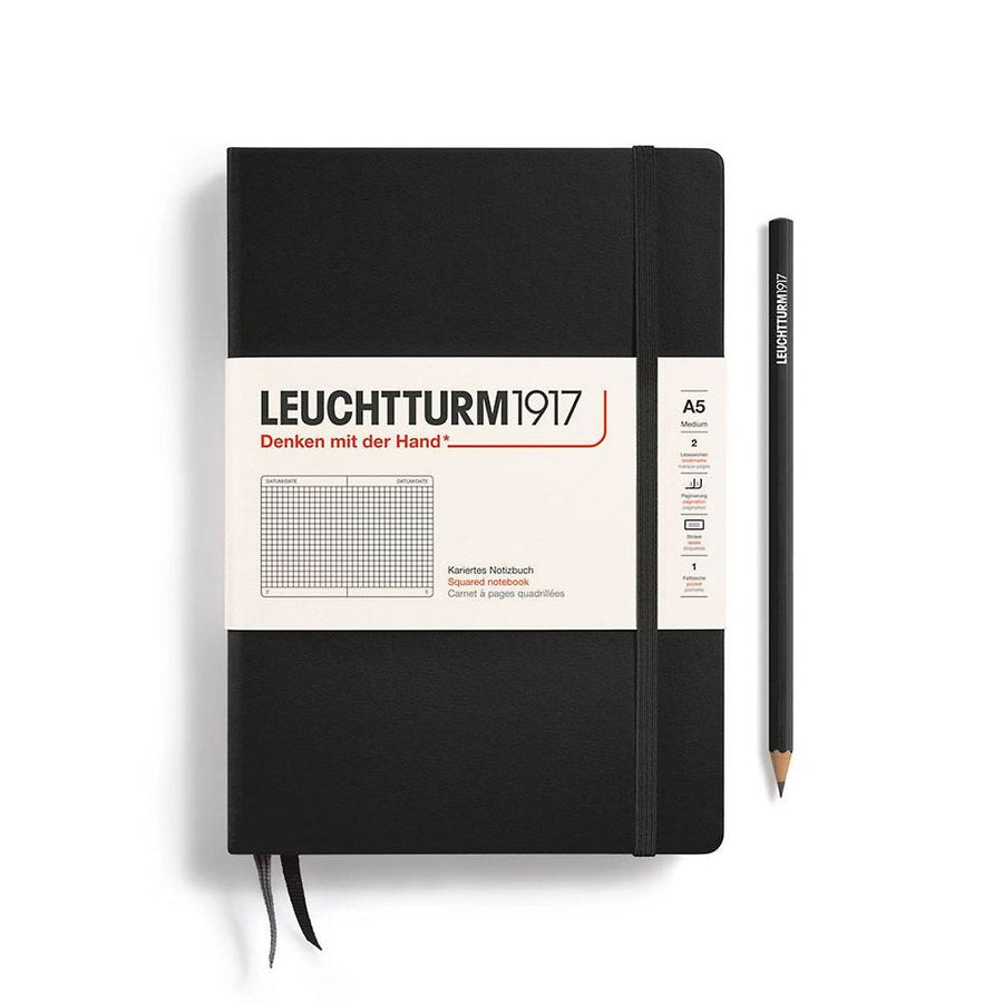 Leuchtturm1917 Black Squared Journal