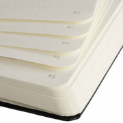 Leuchtturm Black Unlined Softcover Composition Notebook