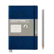 Leuchtturm Navy Ruled Page Softcover Paperback Notebook