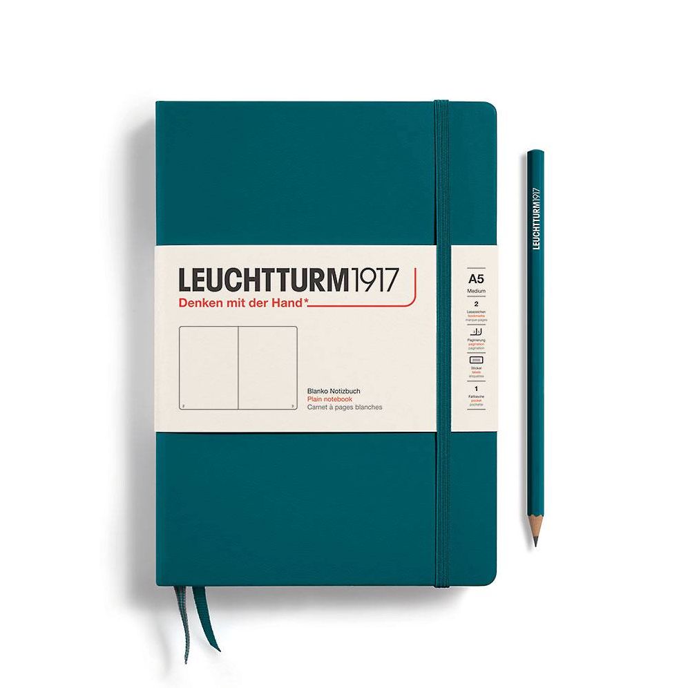 Leuchtturm1917 Pacific Green Medium Plain Journal