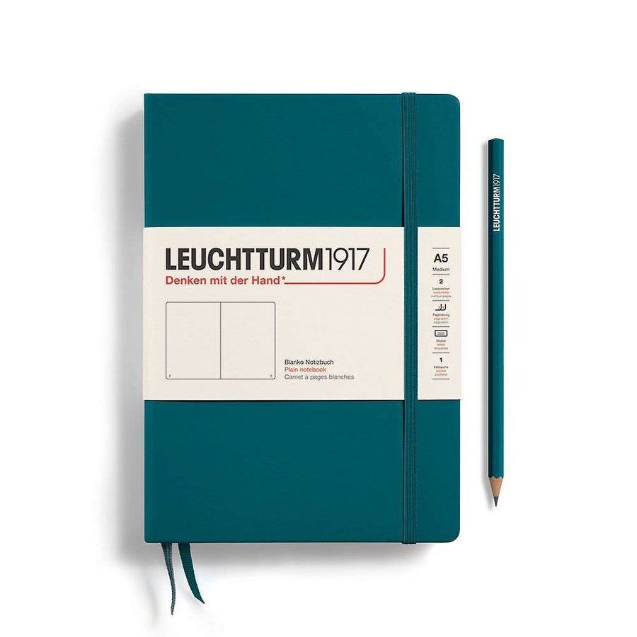 Leuchtturm1917 Pacific Green Medium Plain Journal