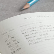 Leuchtturm Port Red Ruled Page Softcover Medium Notebook