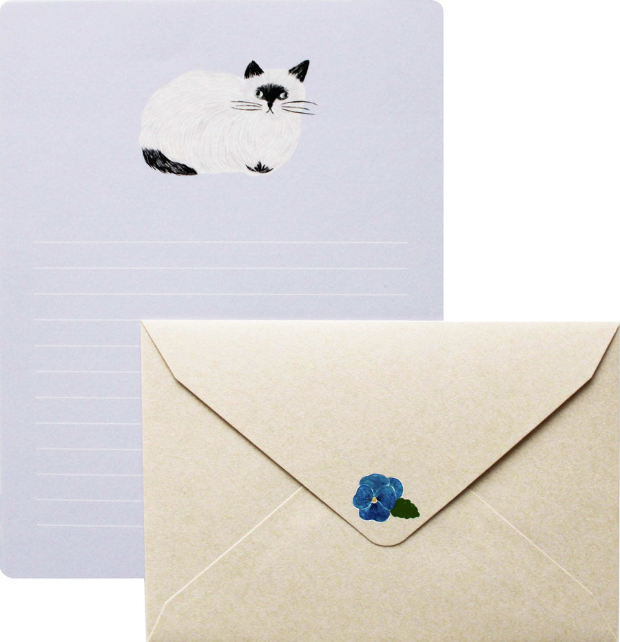 MIYUKI MATSUO LETTER SET CATS