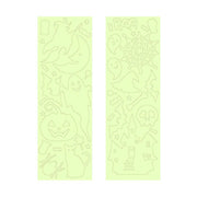 Glow In The Dark Halloween Town Wall Stickers