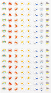 Midori Stickers - Feelings and Weather
