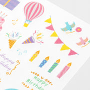 Midori Stickers - Anniversaries and Birthdays
