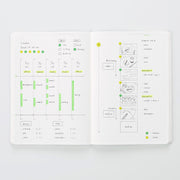 Black 365 Days Notebook