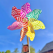 Rainbow, Pink, Yellow Windmill assortment