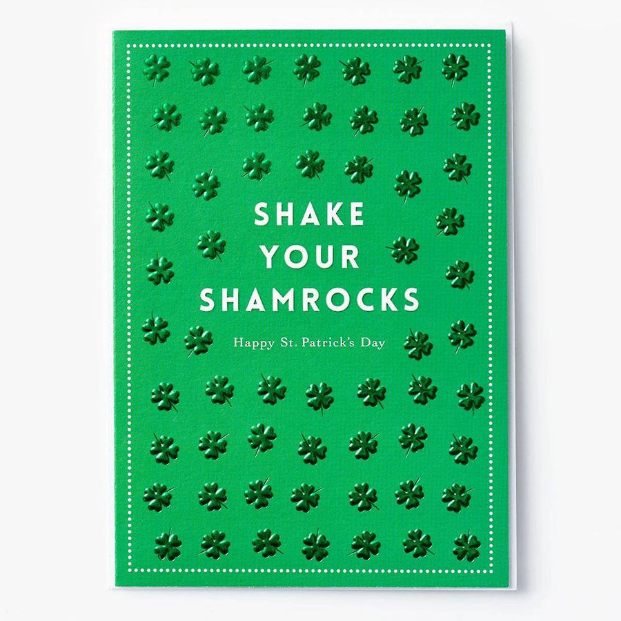 Shake Your Shamrock St. Patrick's Day Card