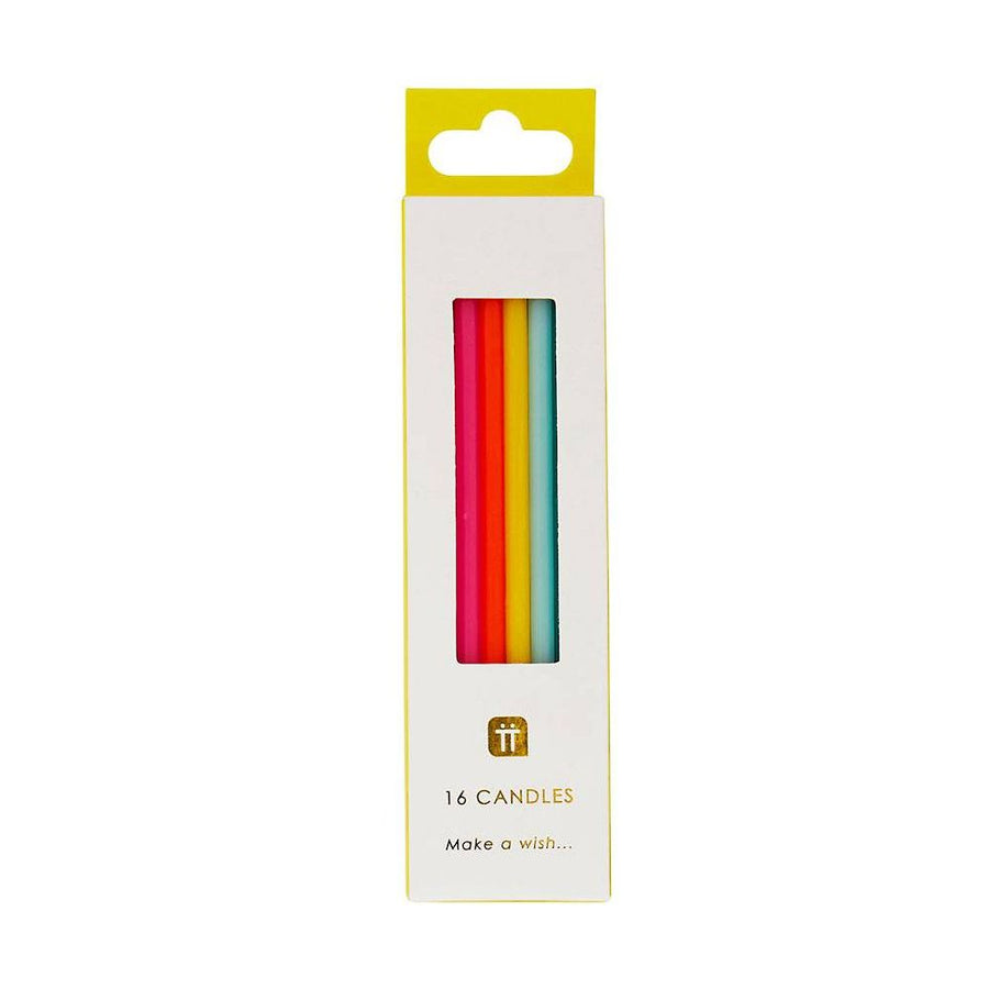 Tall Colorful Candles