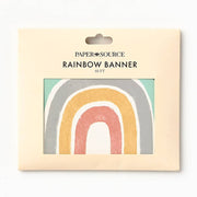 Oh Baby Rainbow Die-Cut Banner
