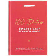100 Dates Bucket List Scratch Book
