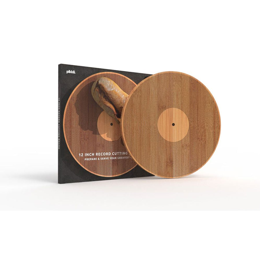 Record Wooden Cutting Board - 12 inch