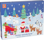 Winter Wonderland Wooden Advent Calendar