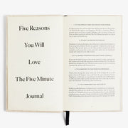 Five Minute Journal Green Floral