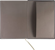 Ispira Brown Lined Journal