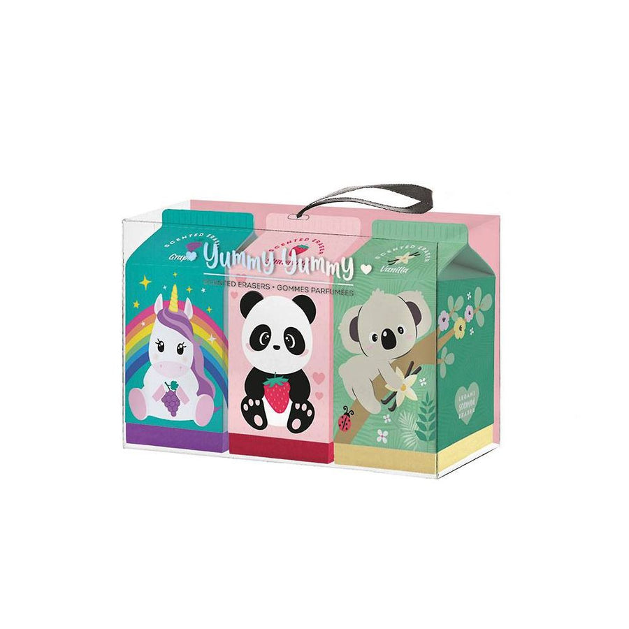 Legami Set Of 3 Scented Erasers - Yummy Yummy - Multidesign