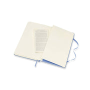 Moleskine Classic Notebook, Large, Ruled, Hydrangea Blue, Hard Cover (5 X 8.25)
