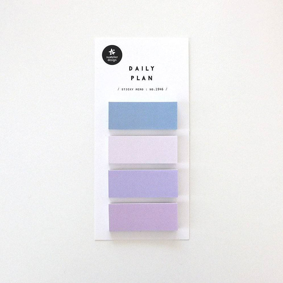 Suatelier Design Gradation Blue Sticky Notes