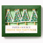 Festive Tree Food Picks S/12