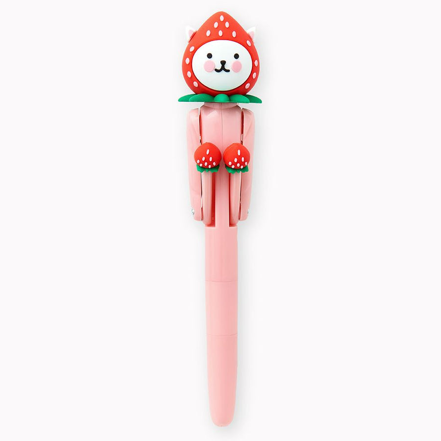 Strawberry Cat Punching Pen