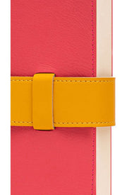 Pink Genuine Leather Journal with Snap