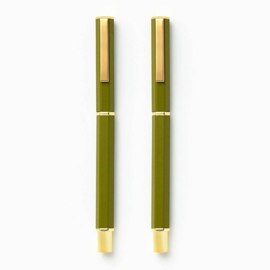 Paper Wasp Olive Ballpoint Pen S/2 - Limited Edition