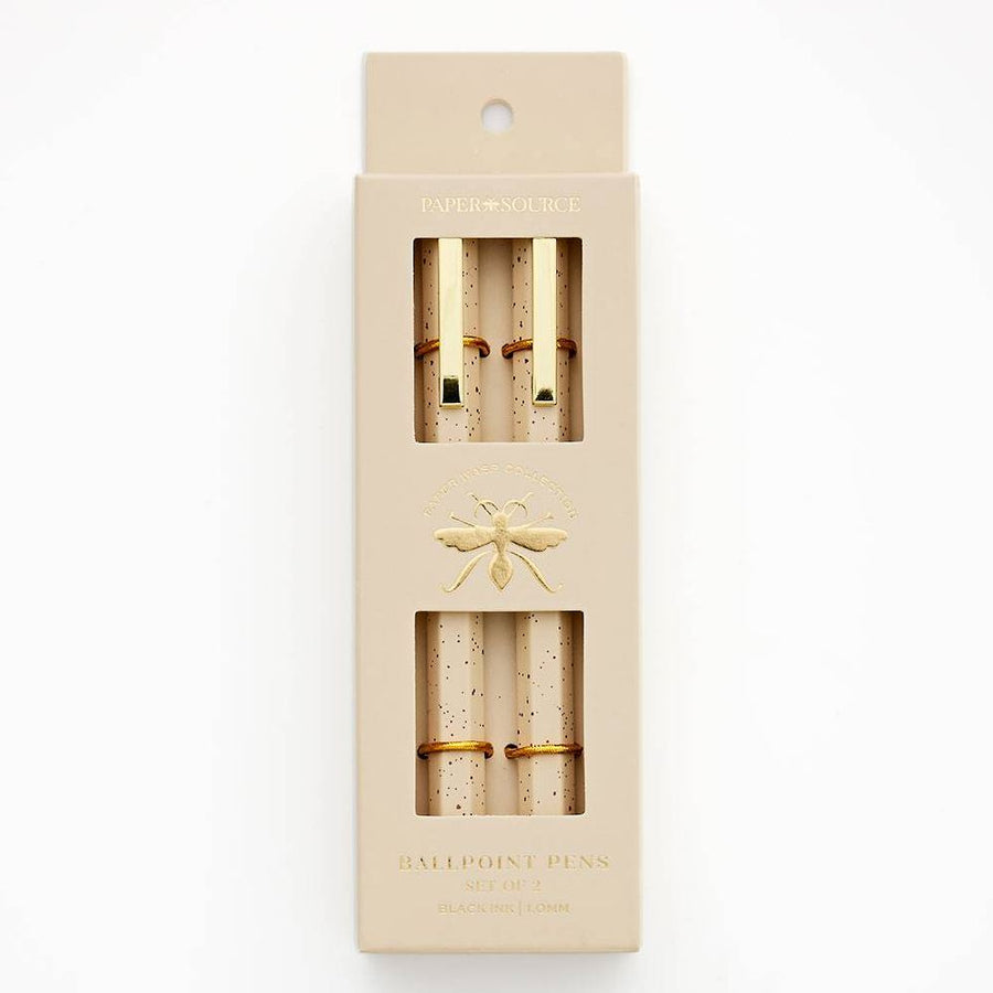 Paper Wasp Cocoa Ballpoint Pen S/2 - Limited Edition