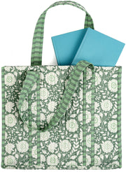 Quilt Tote- Green