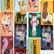 Llamanoes: Dominoes . . . with Llamas! (Llama Card Game for Kids, Board Game for Children)