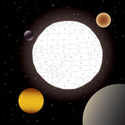 Paint by Sticker Kids (Official): Outer Space: Create 10 Pictures One Sticker at a Time! Includes Glow-in-the-Dark Stickers