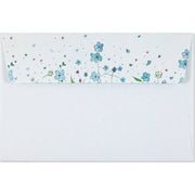 Blue Flowers Stationery Set