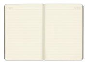 2026-2027 Paper Source Gray Lilac Leather 18-Month Monthly Pocket Planner