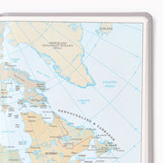 2026-2027 Paper Source Gray Lilac Leather 18-Month Monthly Pocket Planner