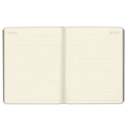2026-2027 Paper Source Black Leather 18-Month Weekly Desk Planner