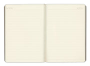 2026-2027 Paper Source Black Leather 18-Month Weekly Pocket Planner