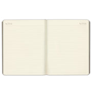 2026-2027 Paper Source Gray Lilac Leather 18-Month Monthly Desk Planner