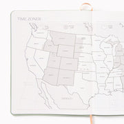 2027 Paper Source Black Monthly Pocket Planner