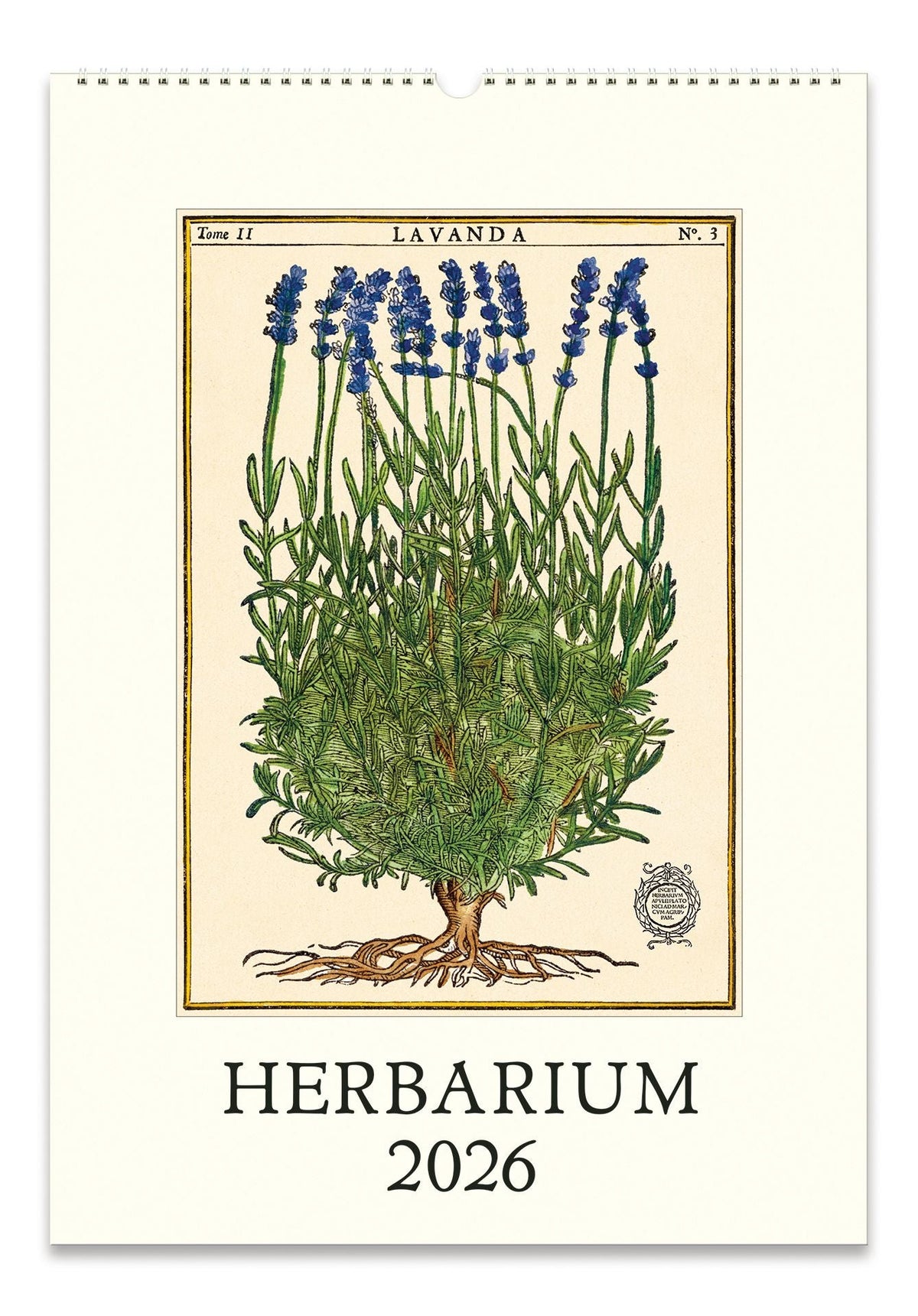 2026 Cavallini Herbarium Wall Calendar