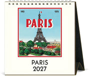 2027 Paris Desk Calendar