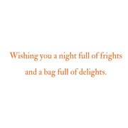 Pumpkin And Crows Halloween Card